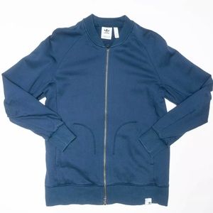 Adidas Men's Training Jacket Blue Defect: Shrunk